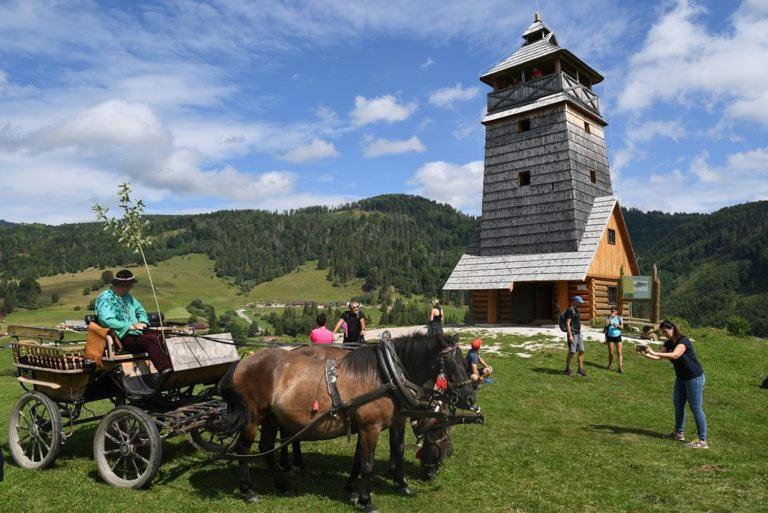 Penzion Zbojnicky Halas Tisovec ภายนอก รูปภาพ